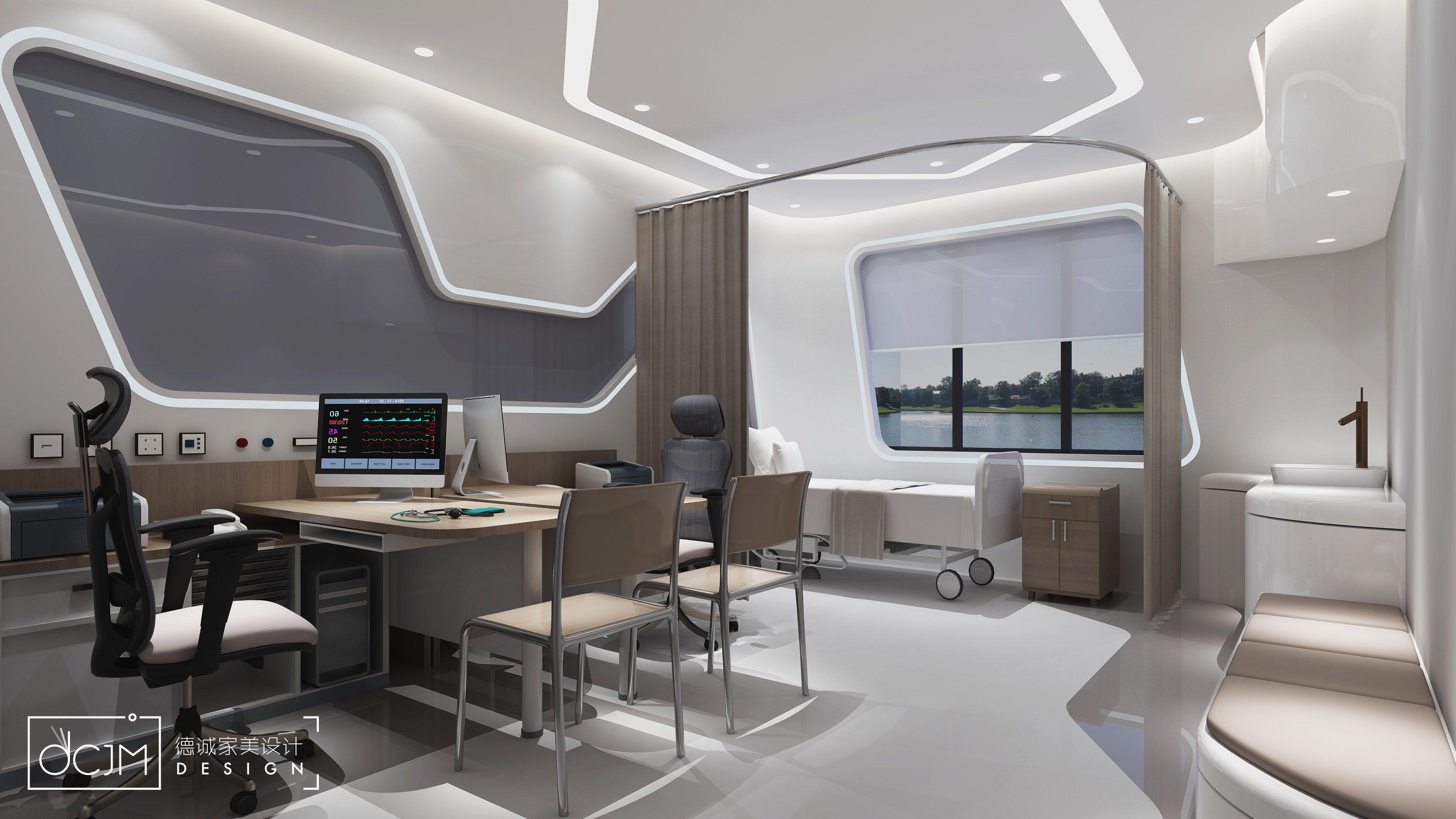 DCJMDesign德诚家美医疗事业部，首创医疗空间体系设计标准