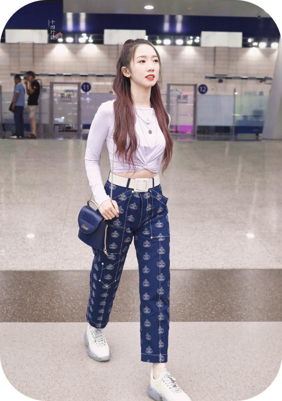 宽松t恤怎么塞衣角复古穿搭,韩版百搭t恤衣角打结神器收腰