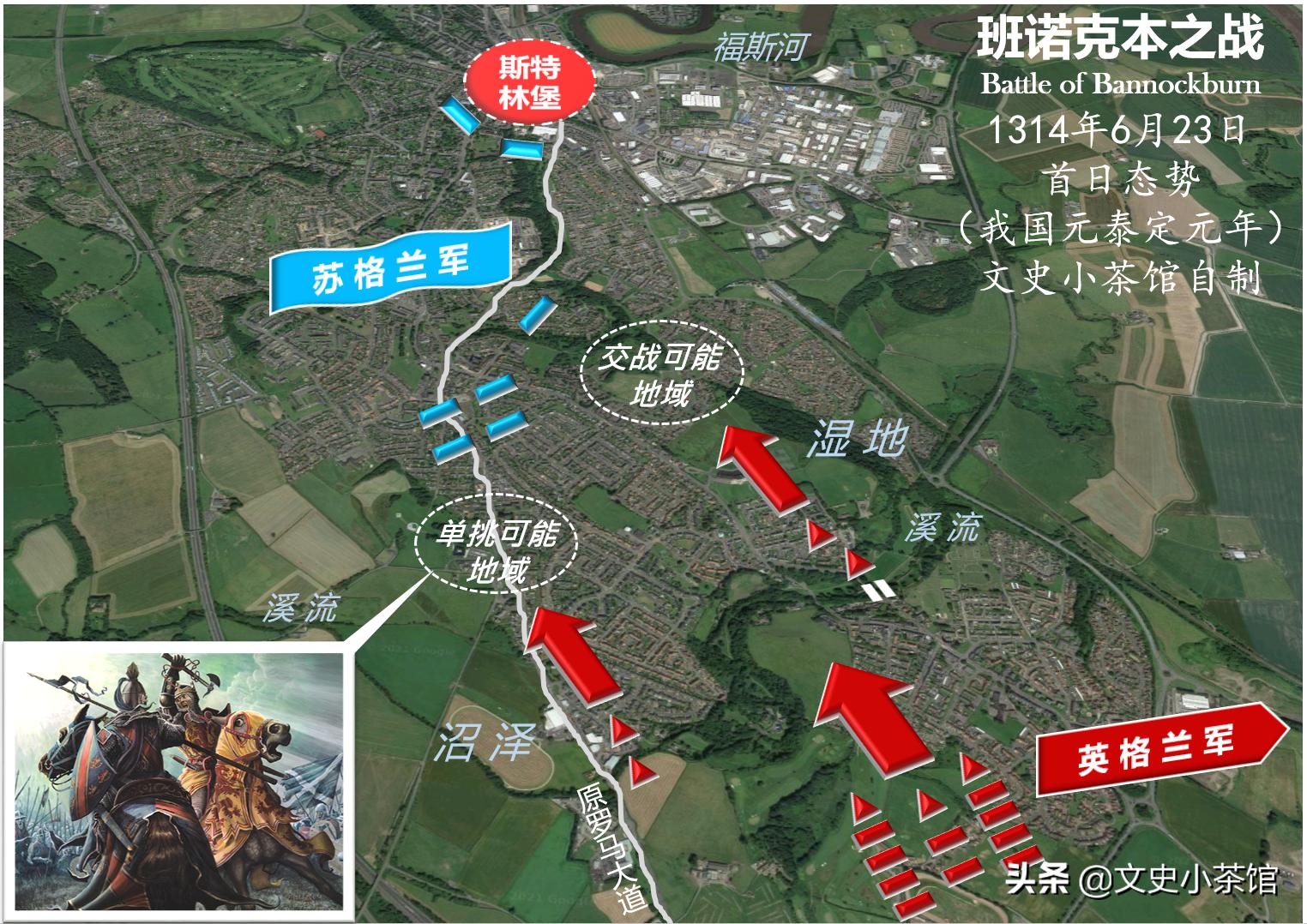 痛打英国骑士！苏格兰勇敢的心——班诺克本之战