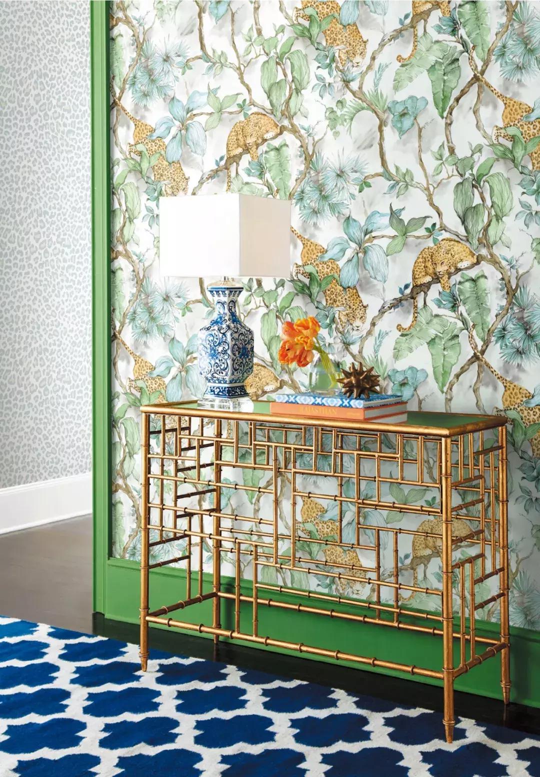 法式复古墙纸图片,异域风情墙纸艺术