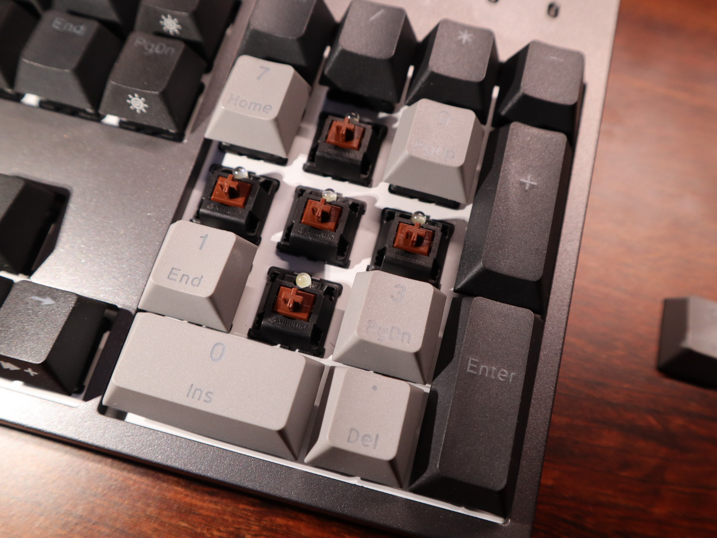 杜伽k310w键盘银轴,杜伽k310v2白光限定版机械键盘