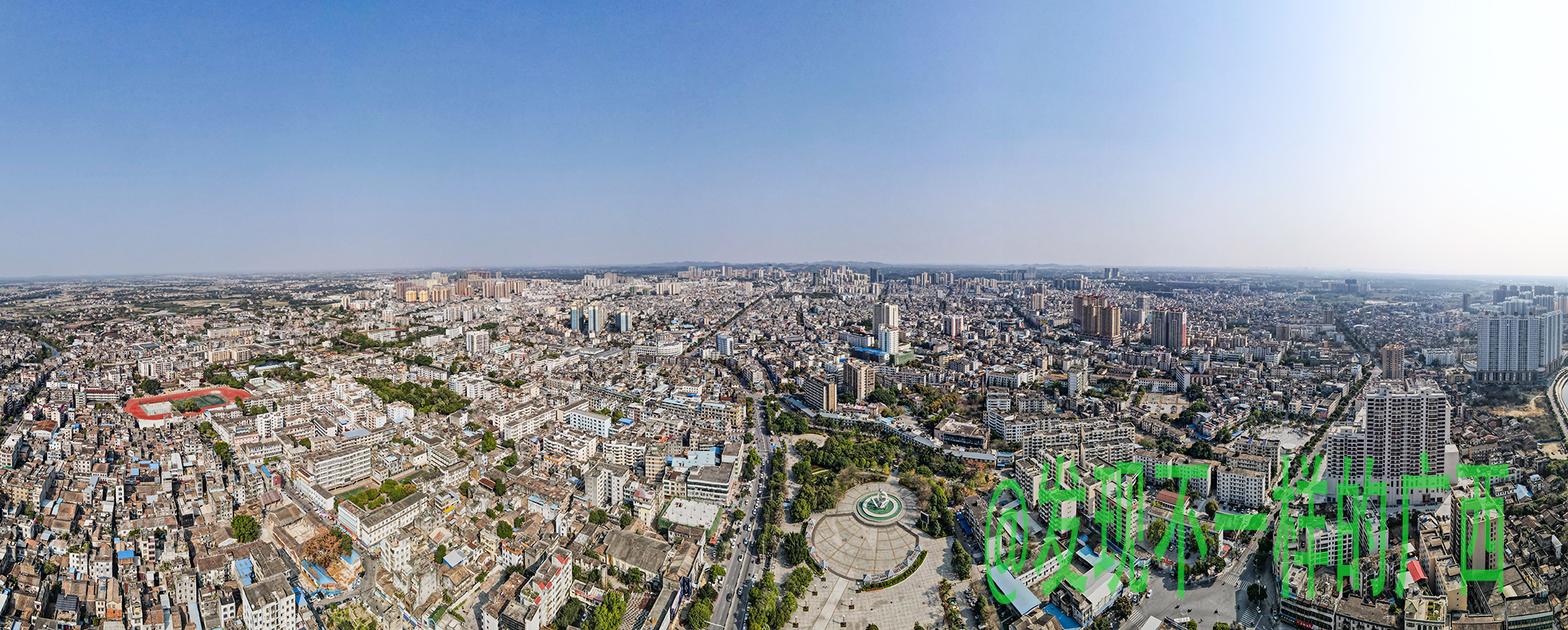 广西合浦县城航拍视频,合浦县最新航拍