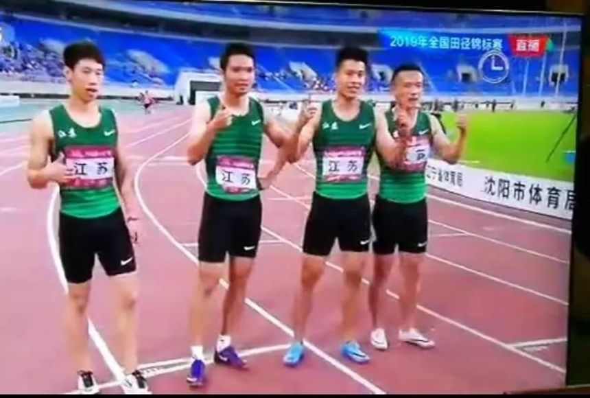 中国男子4x100米接力冠军回放,中国队男子4x100米接力最高纪录