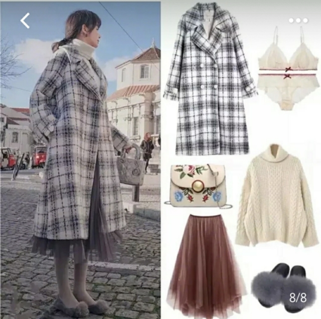 时尚大衣搭配！怎么穿怎么美~