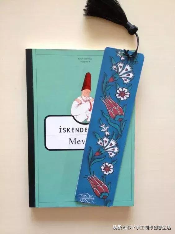 8-10岁儿童手工书签可爱猫咪书签,手工diy书签简单好看不用折纸