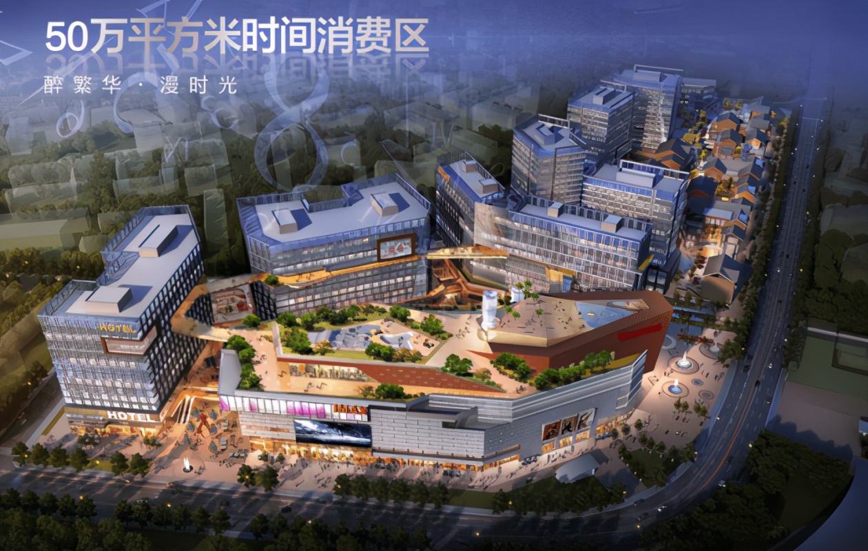 现代风格商业街设计说明,藏式商业街建筑风格效果图