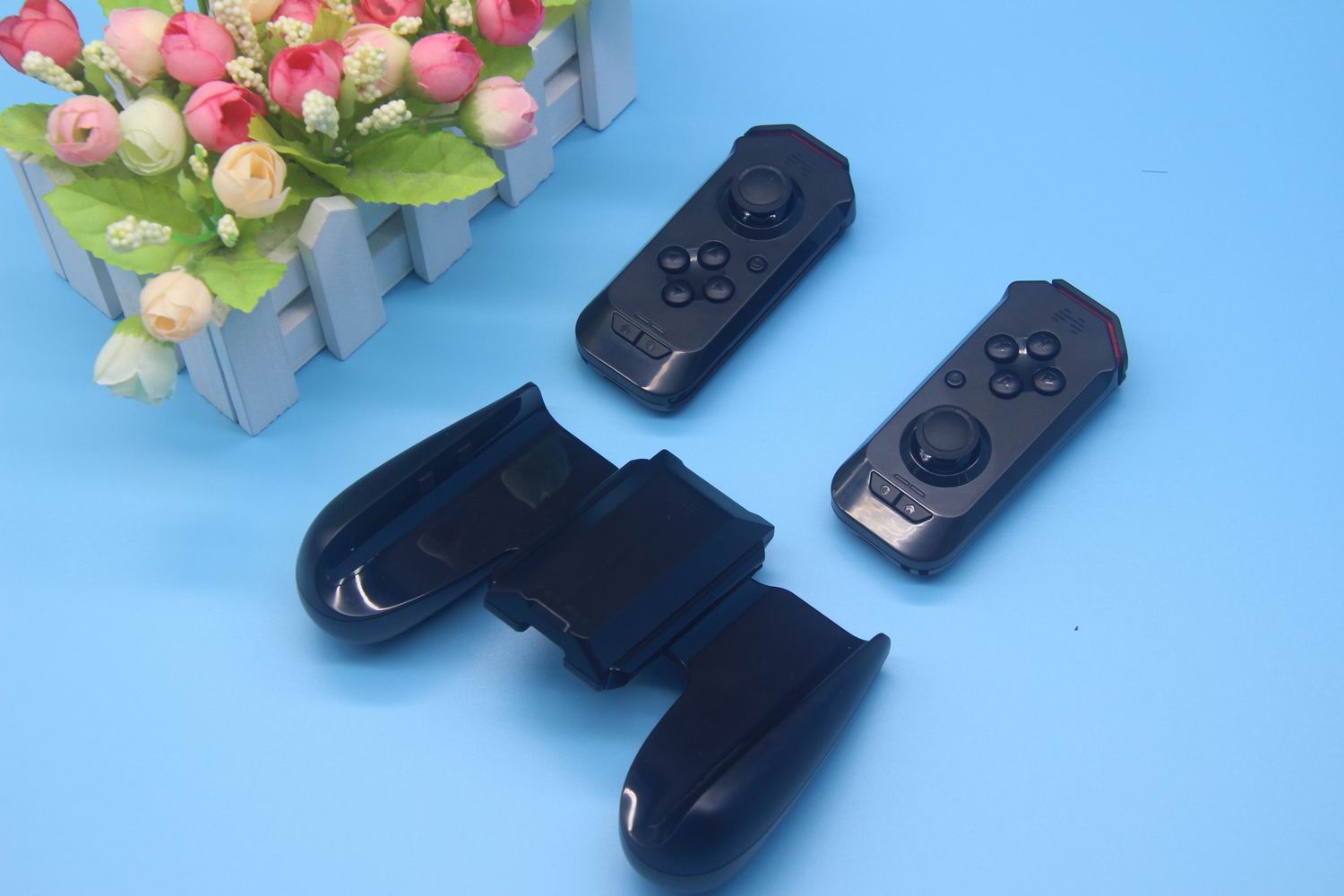 北通单双游戏手柄评测,北通h2手柄扩展握把