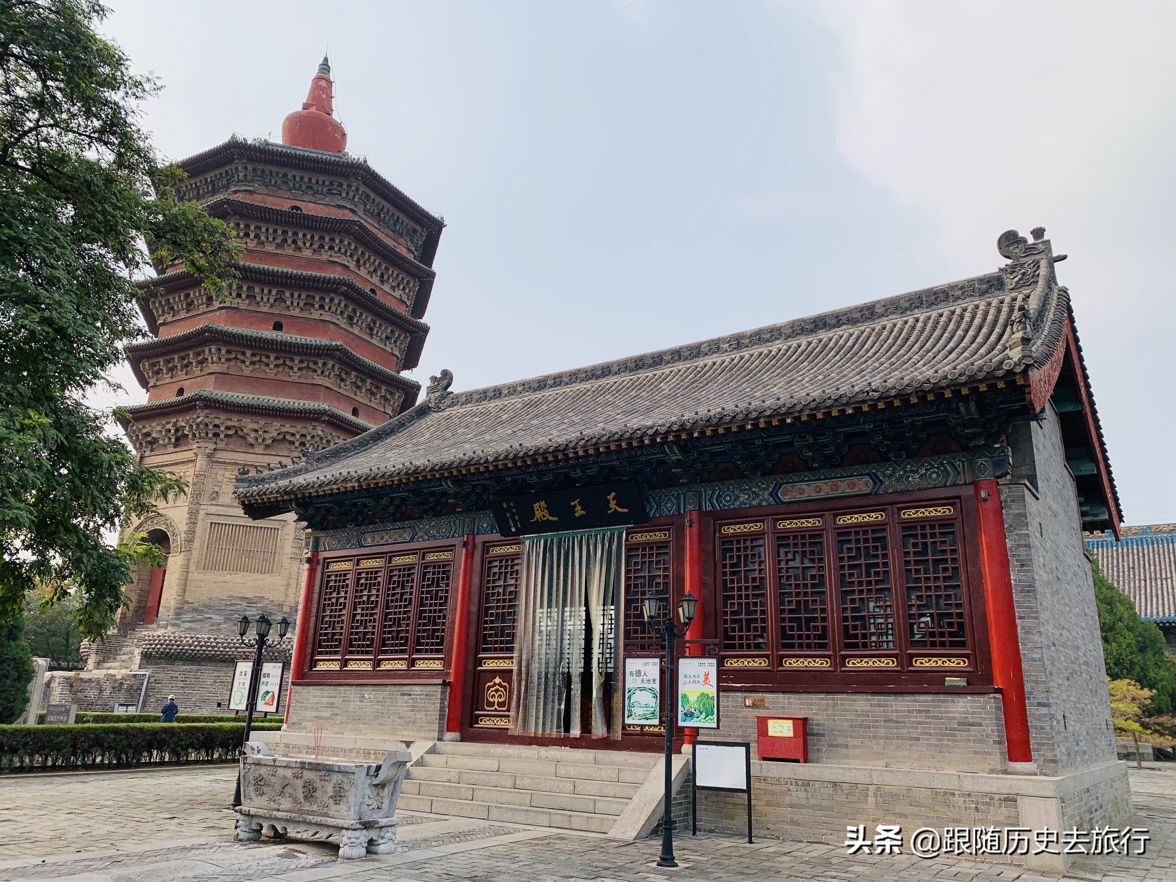 安阳标志性建筑物文峰塔,河南安阳宝塔