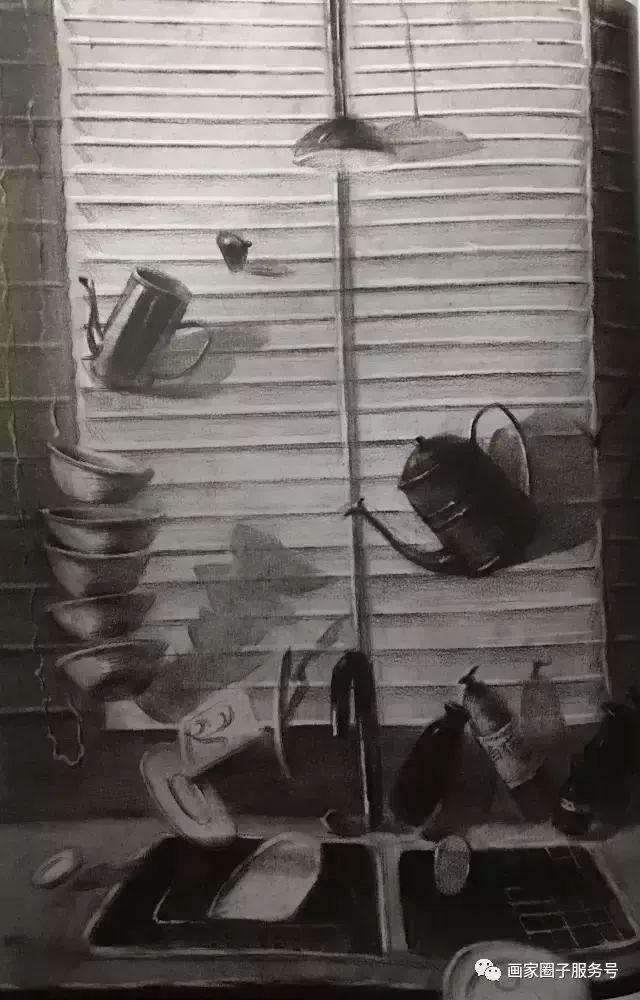 清华大学美术学院设计素描高分卷,清华学生校考素描作品