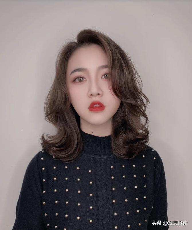 中长发发型免打理造型,中长发披发发型理发店