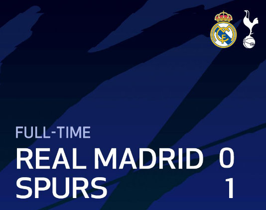 欧冠四分之一决赛热刺皇马,2019奥迪杯皇马对热刺