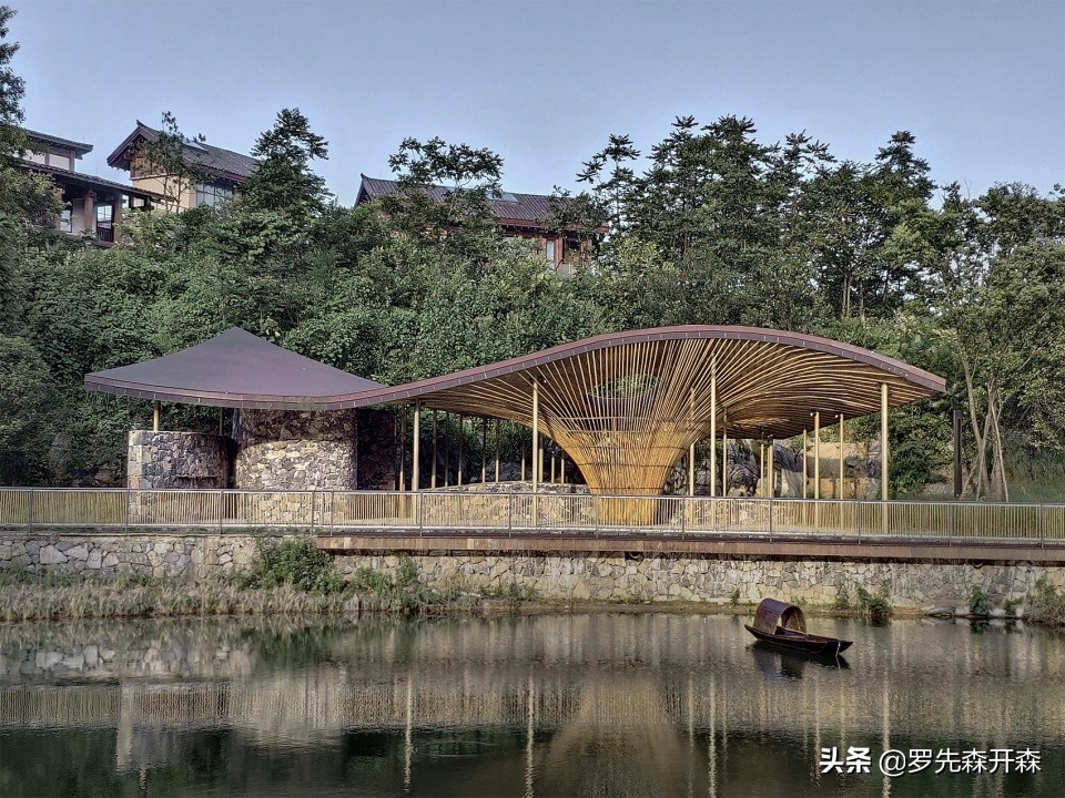 重庆武隆归原茶亭设计,武隆归原茶亭