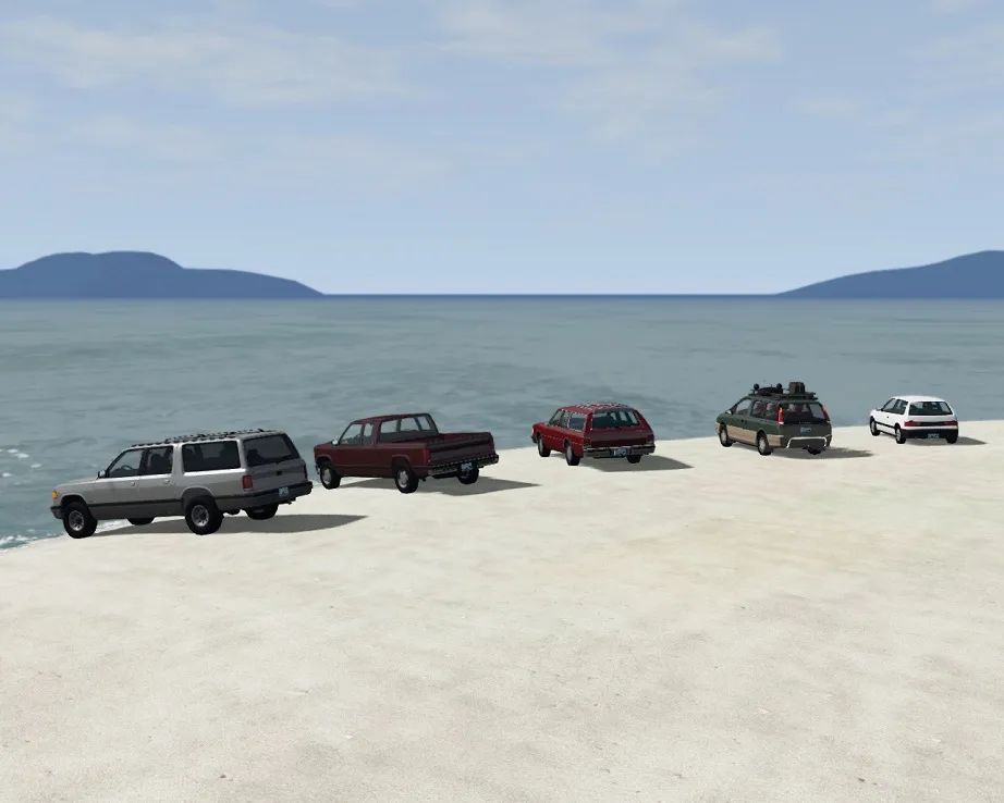 车祸模拟器高端操作,beamngdrive撞车模组