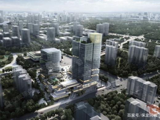 保定区域分析与规划,保定城市布局