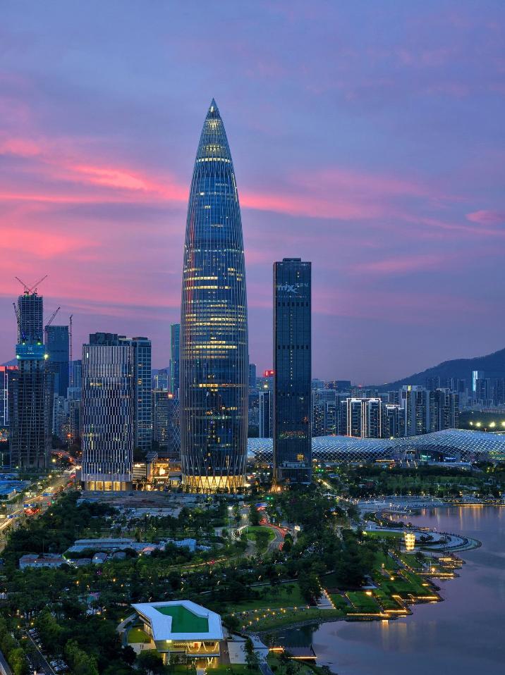 「华润超高层建筑作品」广西第一深圳第三高摩天大厦，项目赏析