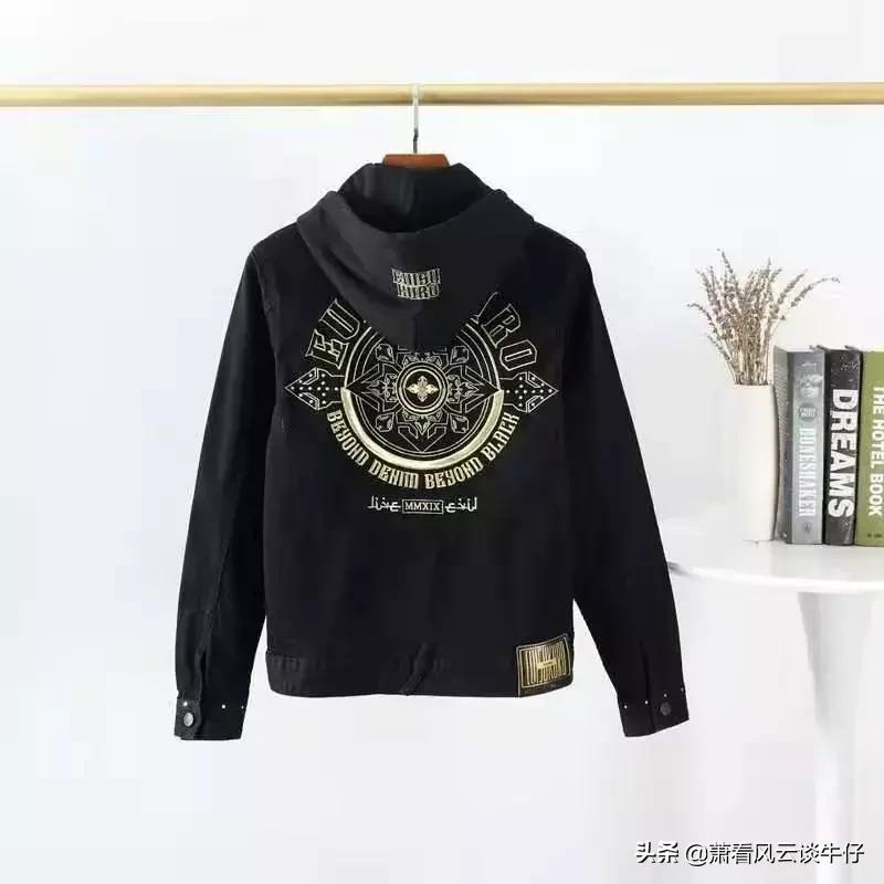 evisu刺绣夹克修复,evisu牛仔夹克手绘