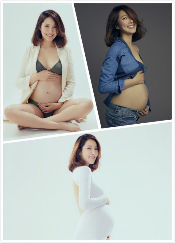 明星孕妈妈照,明星怀孕拍孕肚照