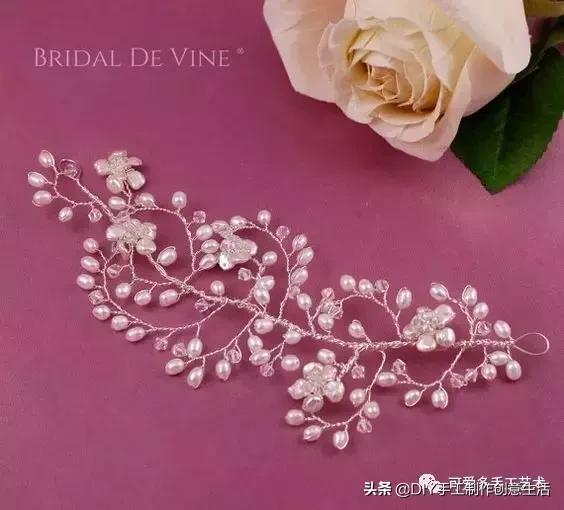 用珠子穿出漂亮的手链和项链花样,复古珠子手链教程