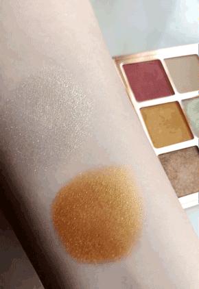 venusmarble九色眼影测评,橘朵的单色眼影新版和旧版对比