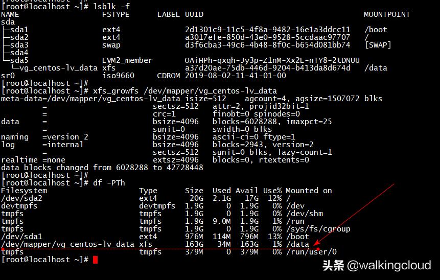 linux怎么给磁盘分区扩容,linux磁盘逻辑分区详细教程