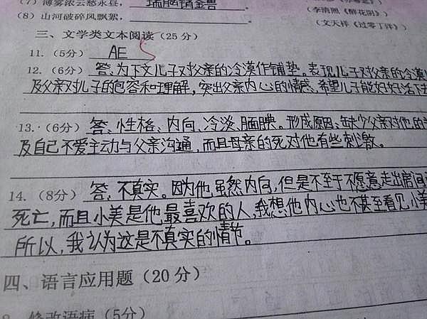 高三语文很差怎么办,中学语文不好的孩子如何提高