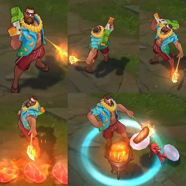 龙瞎皮肤最新套路,十款限定皮肤返场