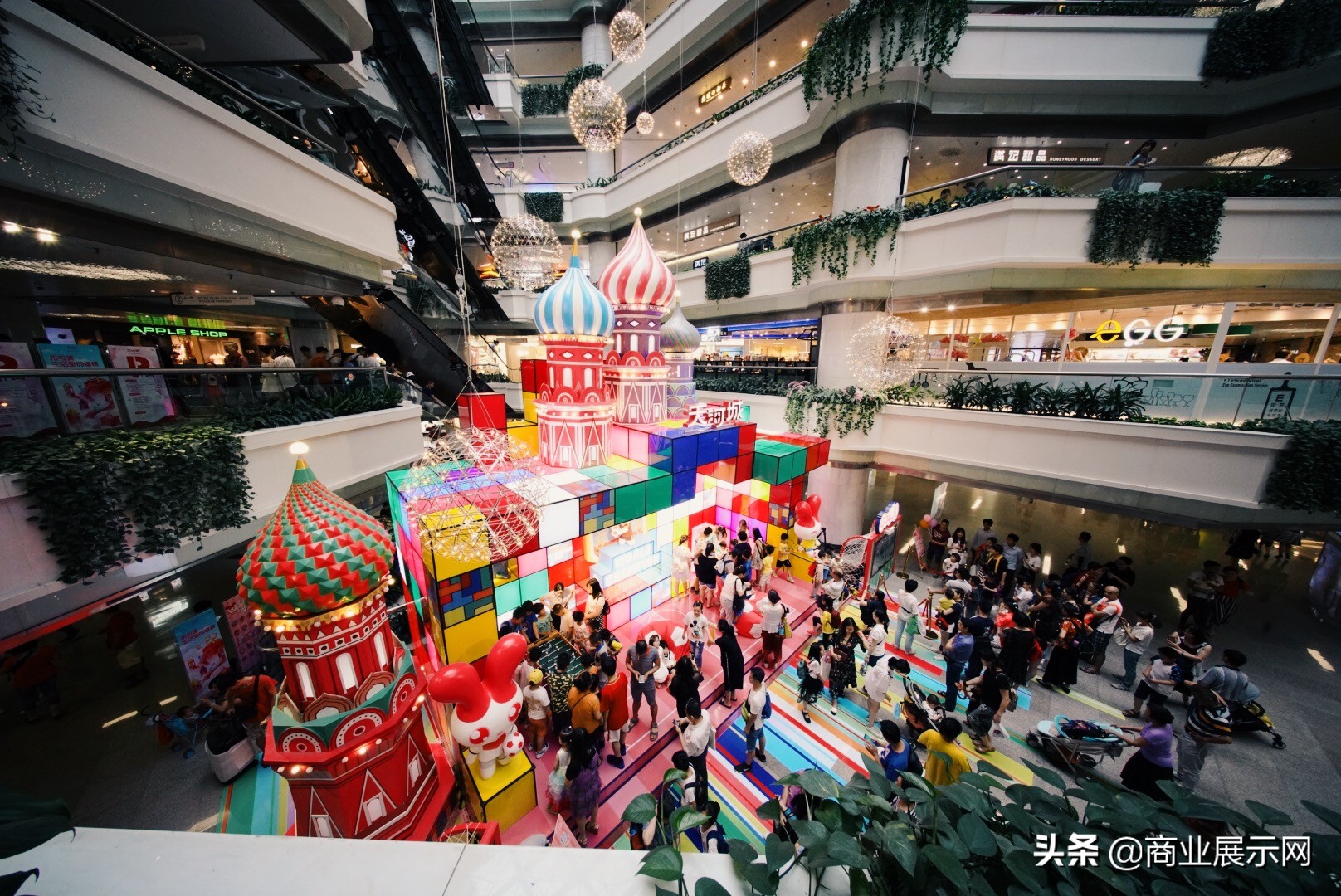 天河城美陈设计,天河城美陈