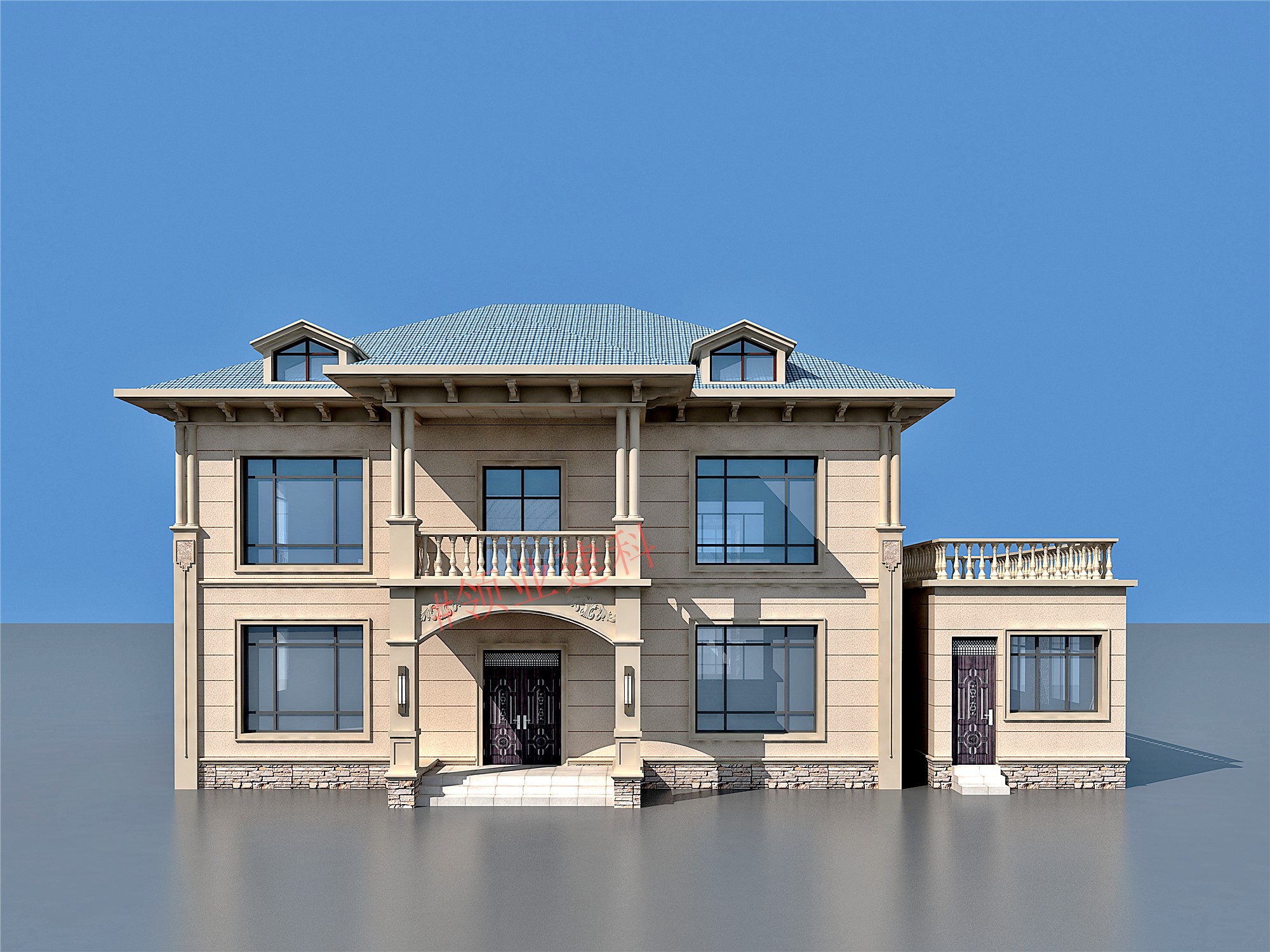 最便宜二层别墅自建房,二层豪宅自建房