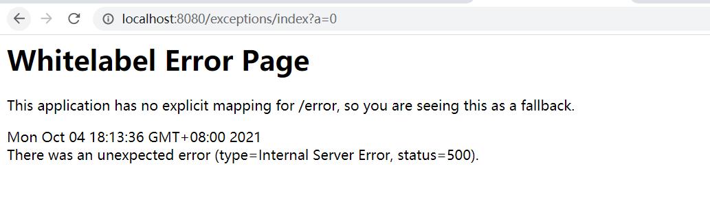 springboot自定义错误页面,springboot启动失败没有错误日志