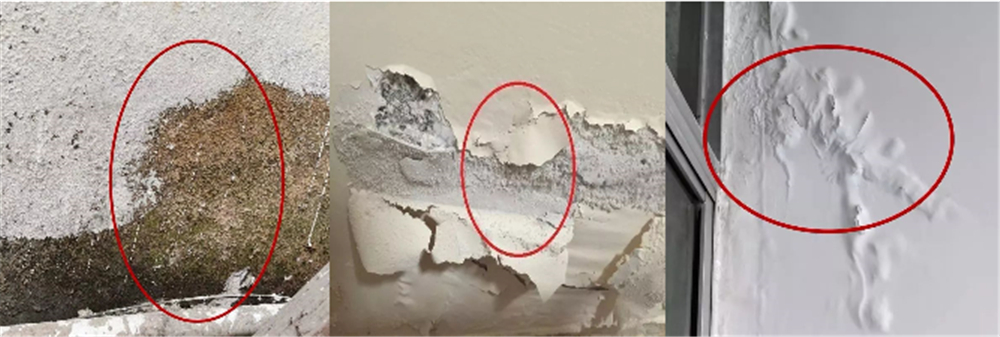 墙面受潮开裂怎么办,墙面受潮起皮脱落找谁处理