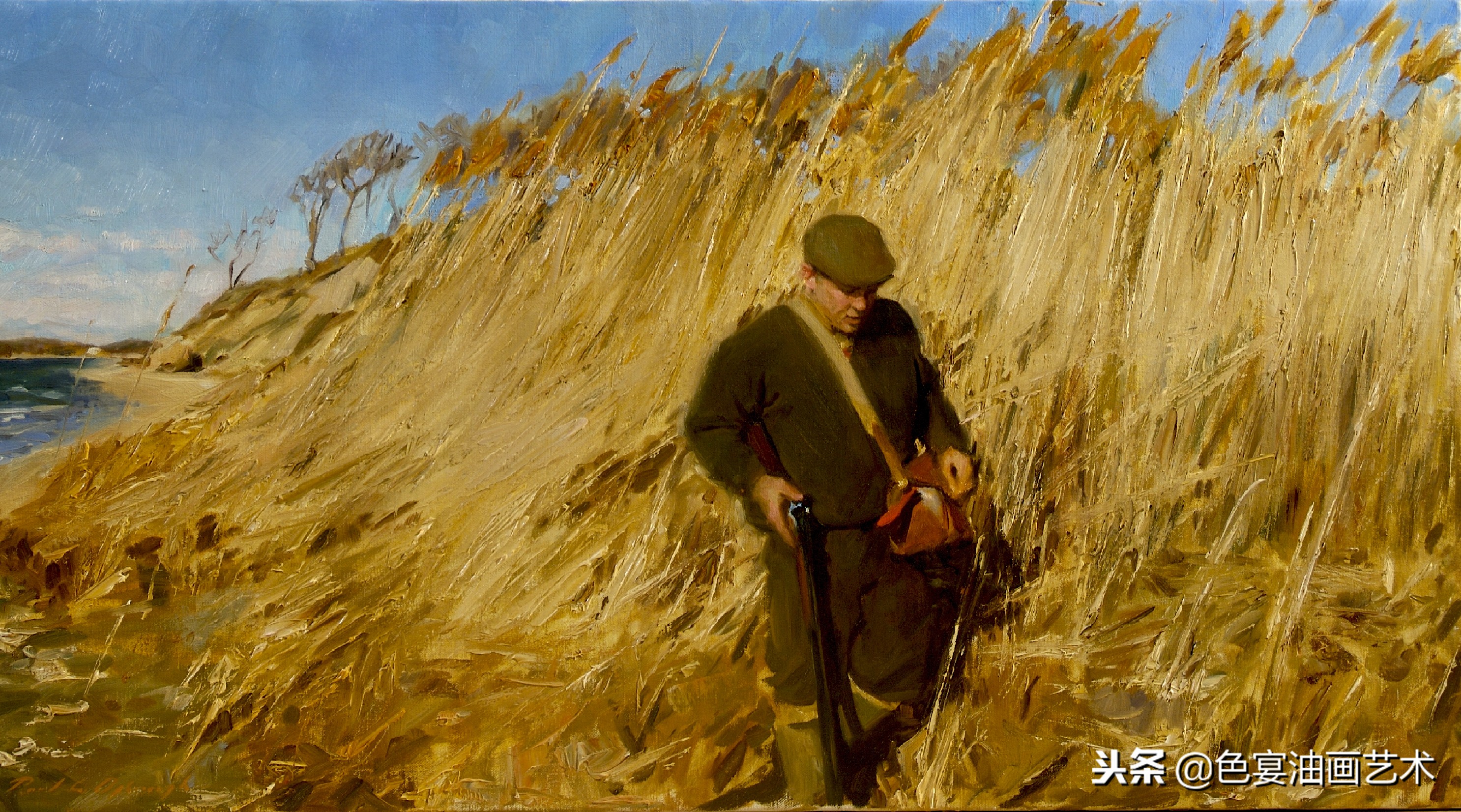 俄罗斯油画大师风景油画教程视频,油画大师油画风景创作教学视频