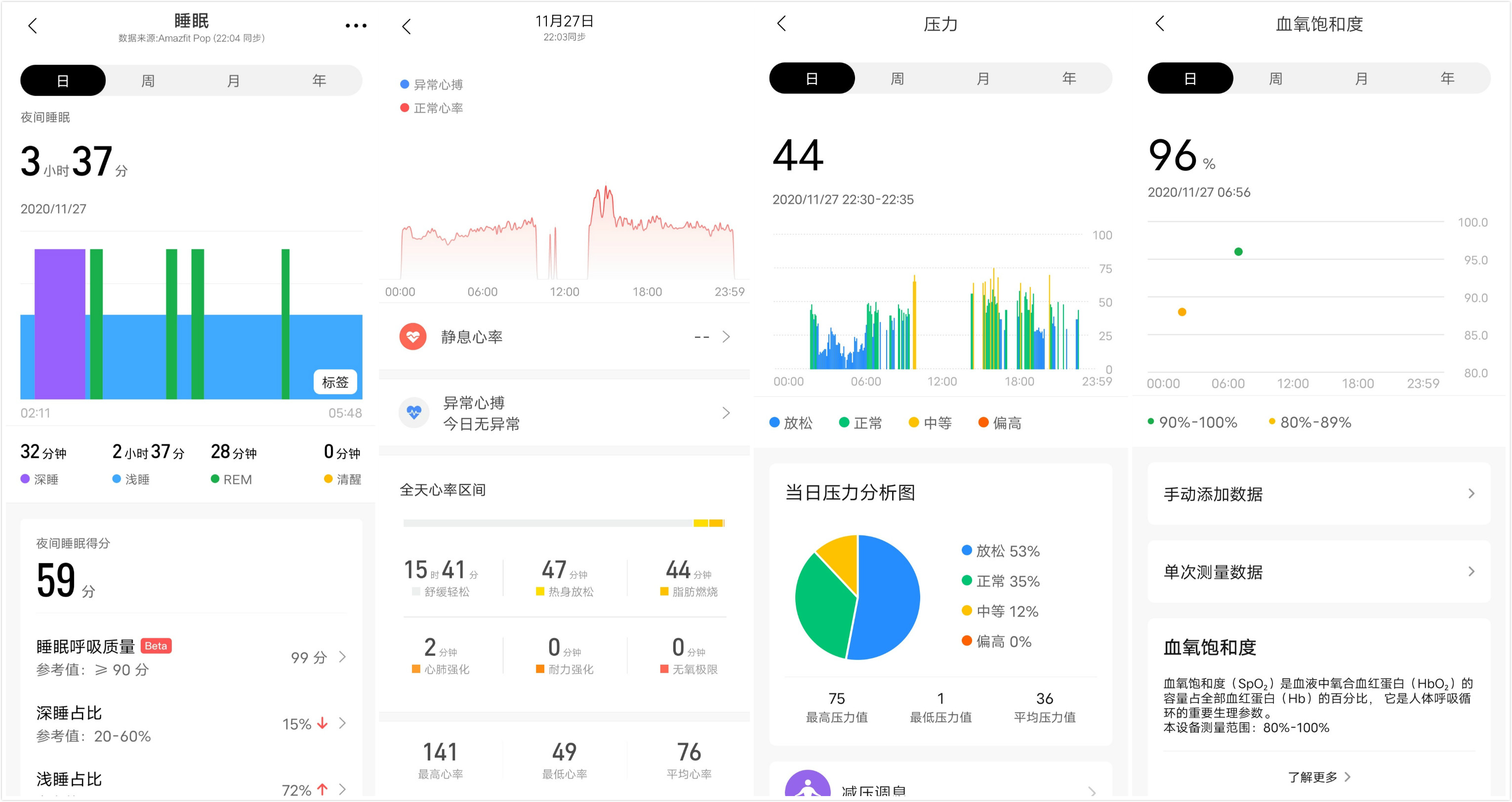 鍗庣背amazfitt-rexpro鎵嬭〃璇勬祴,AmazfitPop鏅鸿兘杩愬姩鎵嬭〃