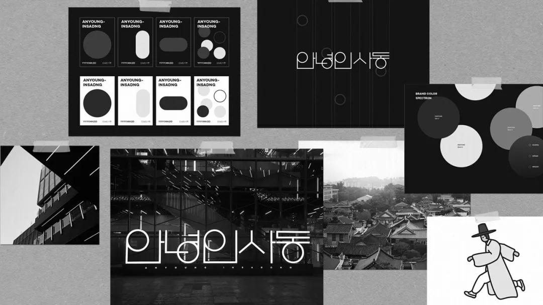 这套品牌形象，很韩国