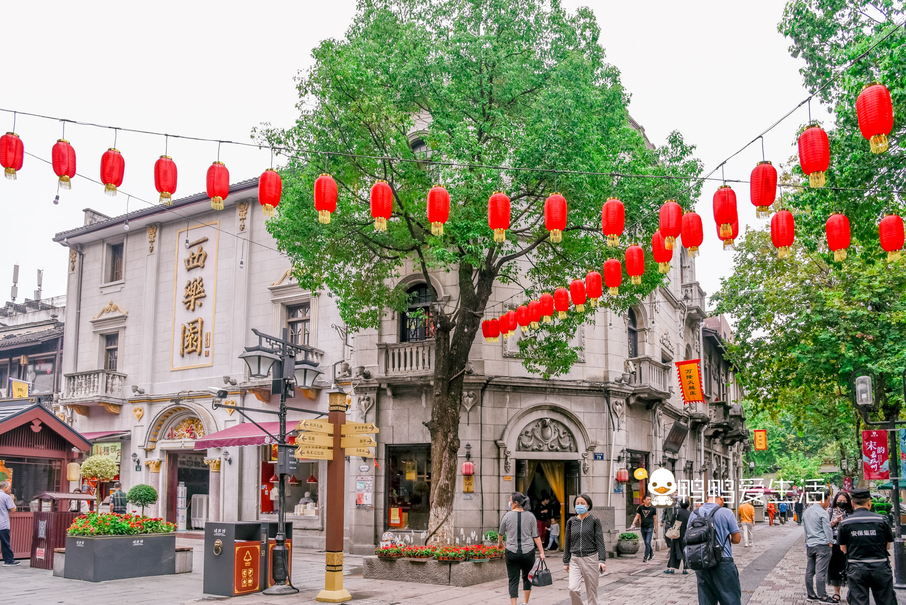 杭州留下历史古街风景,杭州祥符老街历史街区