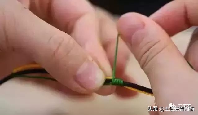 手残党手链编织教程简单好看,手残党自己编手绳