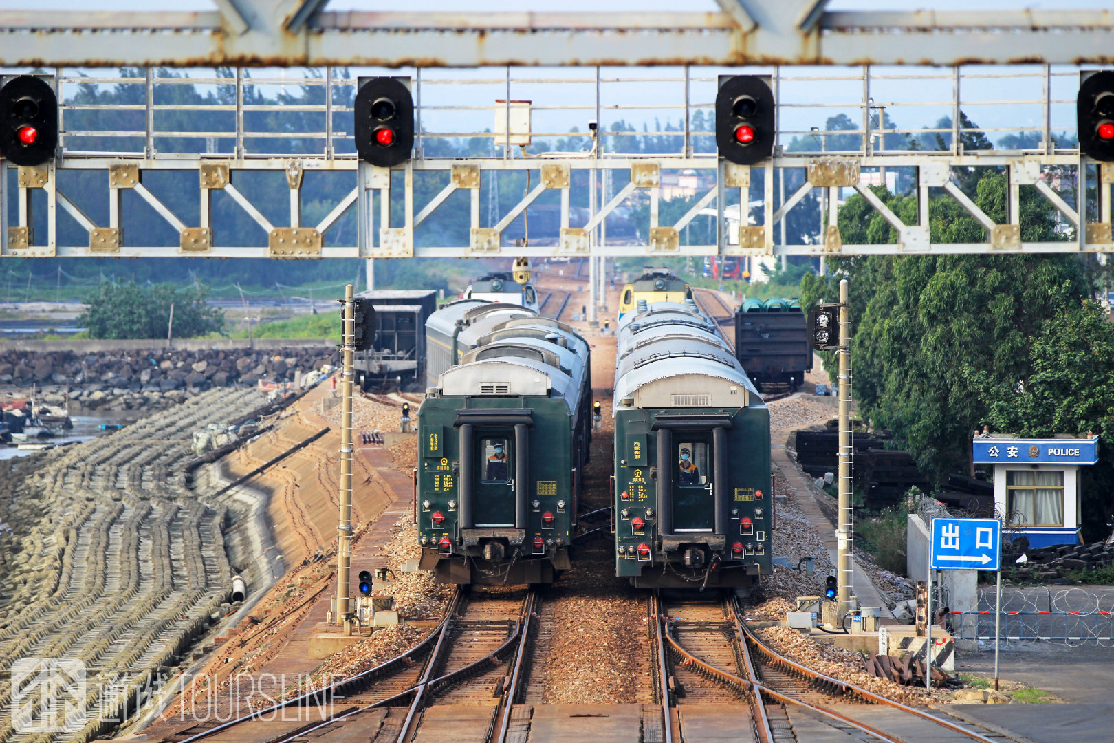 粤海轮渡铁路线路图,粤海铁路轮渡过海攻略