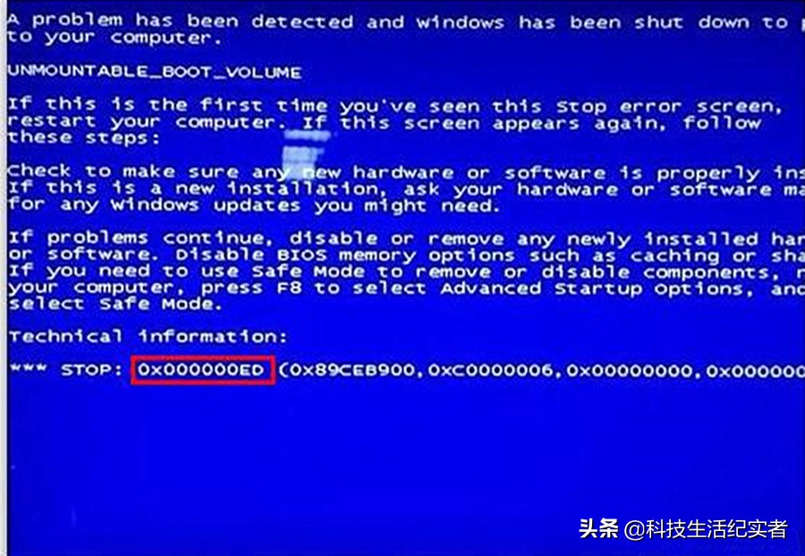 win7电脑蓝屏重启后还是蓝屏,电脑蓝屏终止代码大全及解决方法