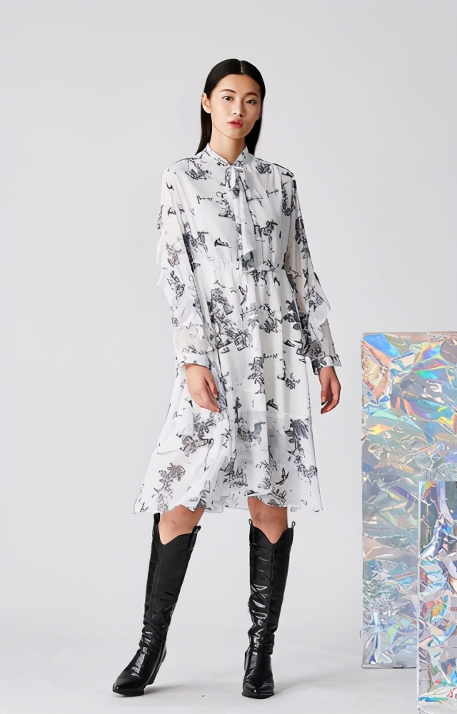 古木夕羊穿搭分享,古木夕羊港风长袖