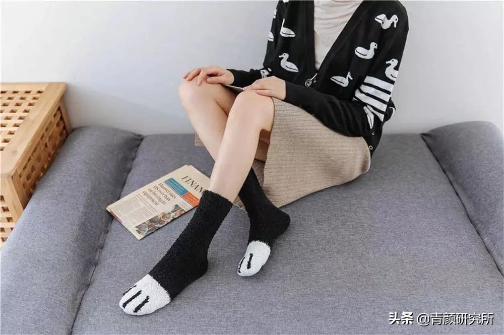 冬日暖脚可爱袜子,冬季可爱袜子