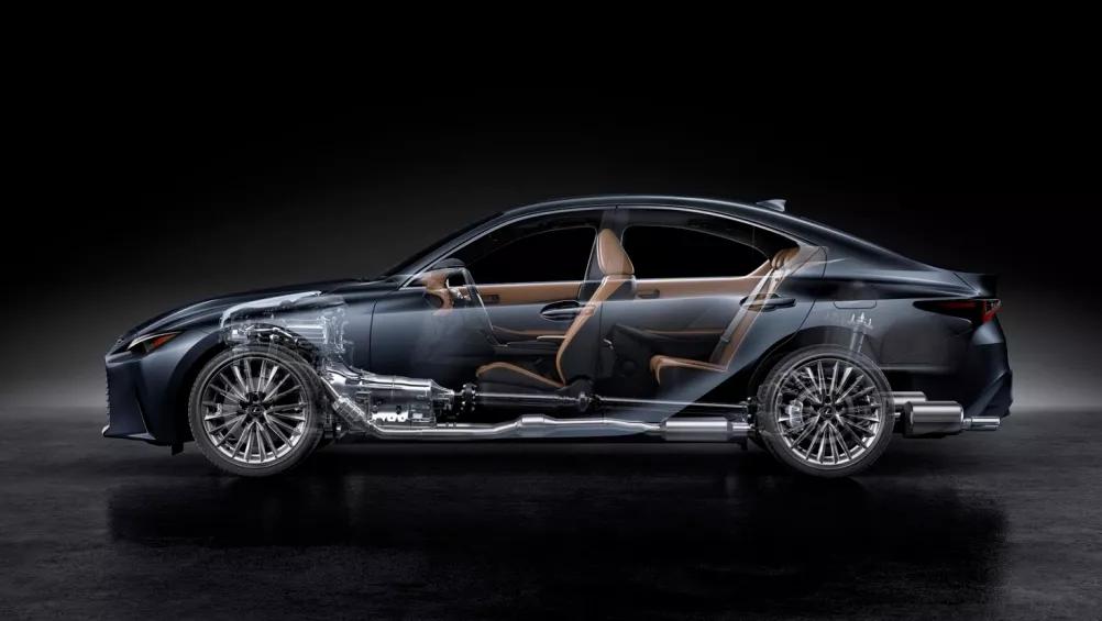 全新雷克萨斯is官图曝光,大嘴视角