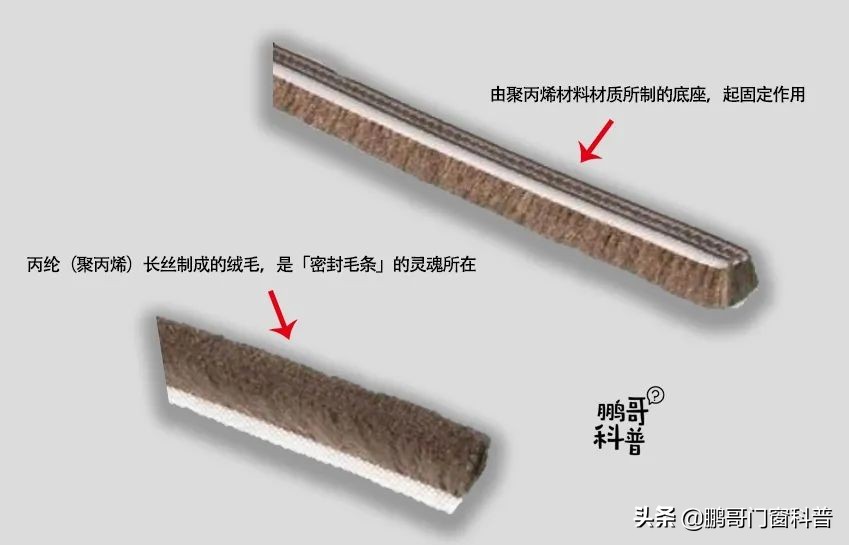 门窗密封毛条图片大全,门窗密封毛条怎么更换