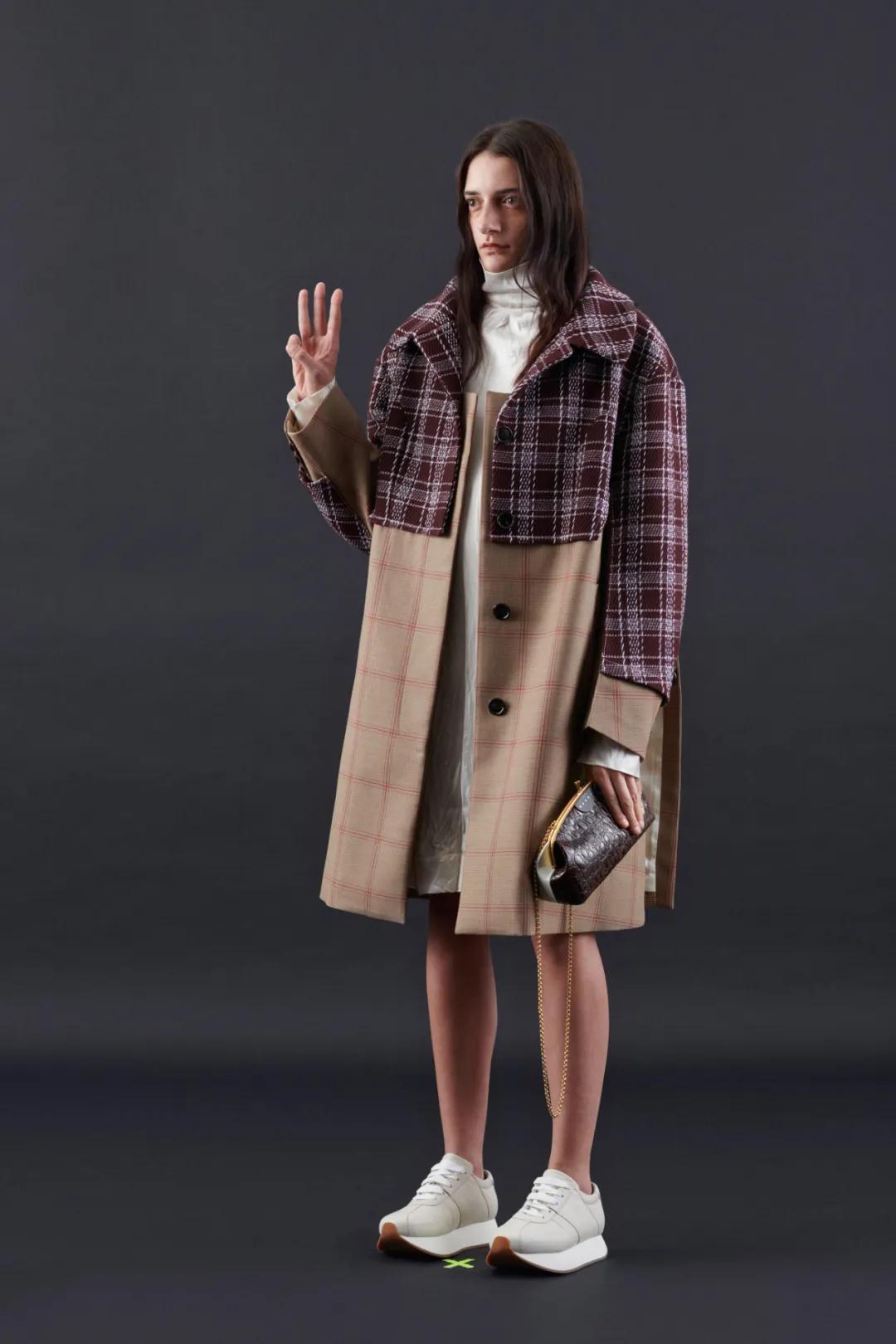 marni菱格包搭配,marni九宫格针织包