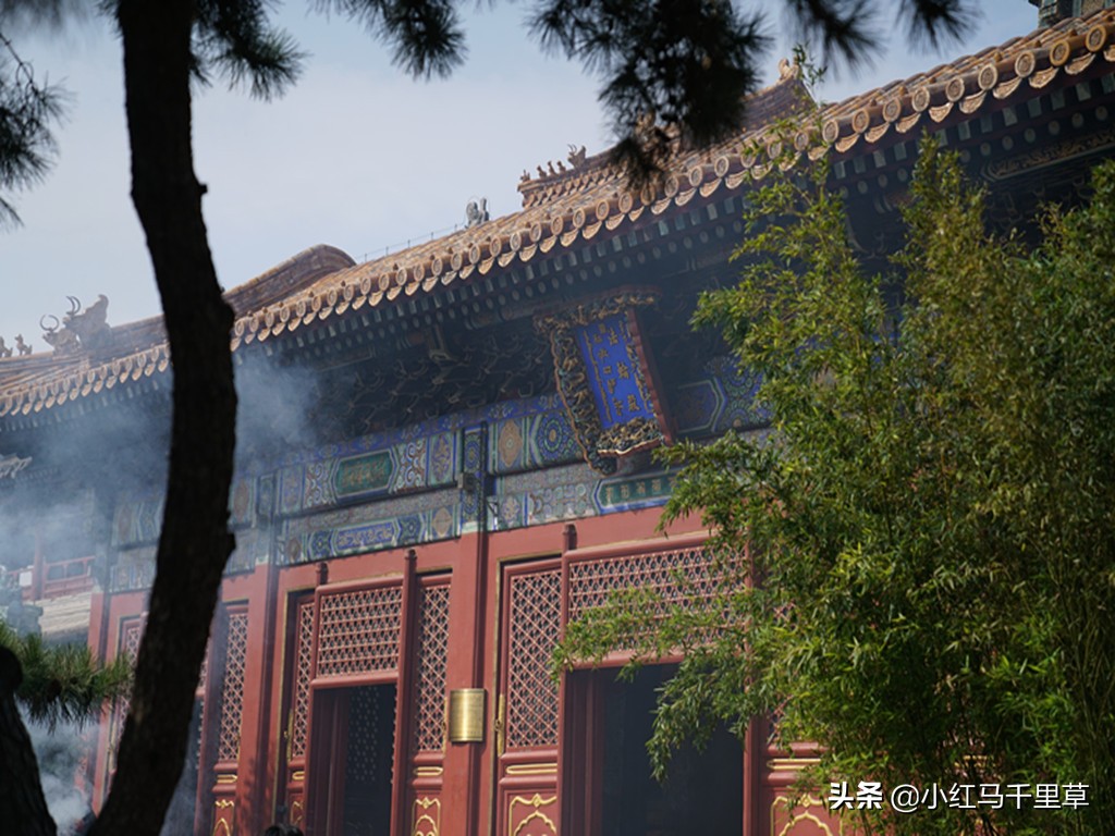 雍和宫游览记,北京行记