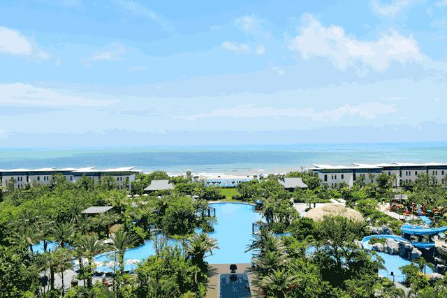 檀悦豪生温泉度假酒店帆船出海,全球十佳度假酒店檀悦豪生