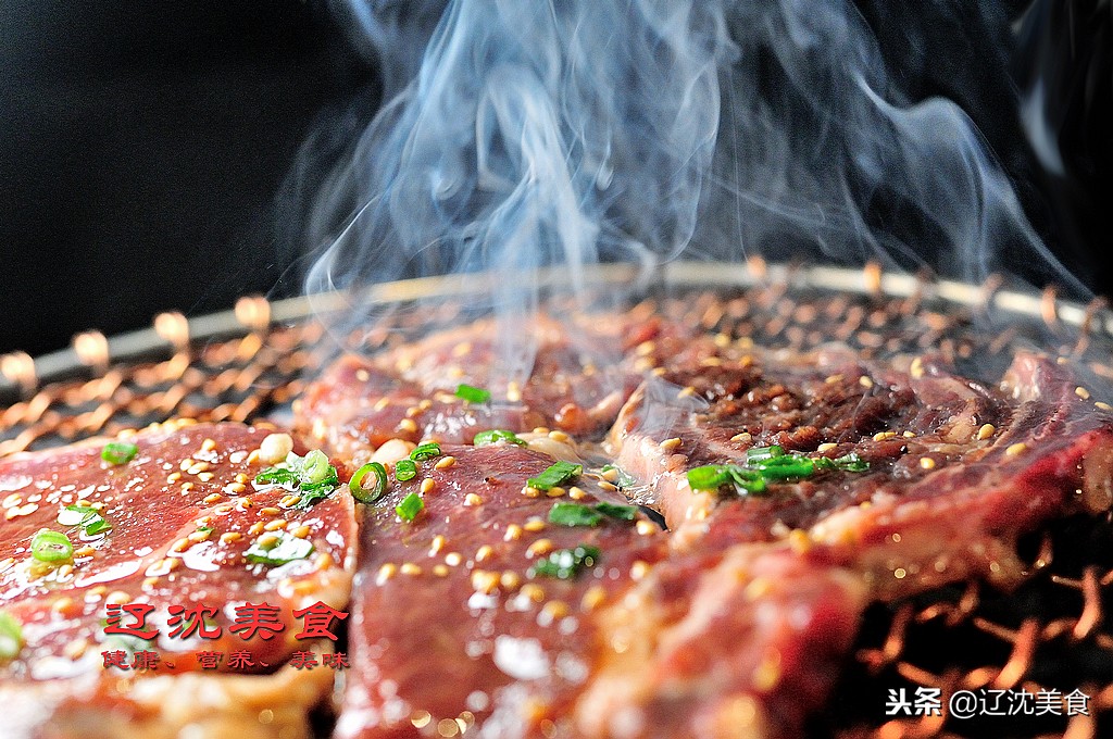 老东北美食烤牛肉,小铝盆烤牛肉沈阳