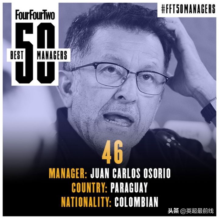 2018世界足坛最佳教练,世界足球最伟大教练排名榜前十名