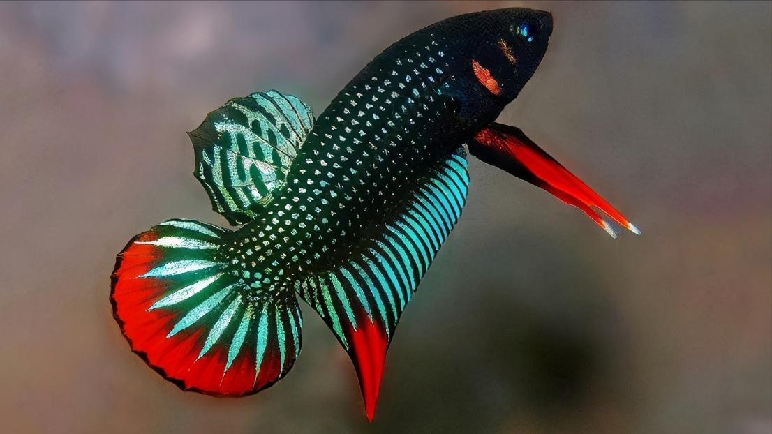 泰国斗鱼和中国斗鱼繁殖出来的苗,泰国斗鱼vs泰国斗鱼