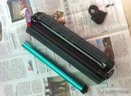 硒鼓加粉后打印模糊,打印机硒鼓加粉后打印时有黑条