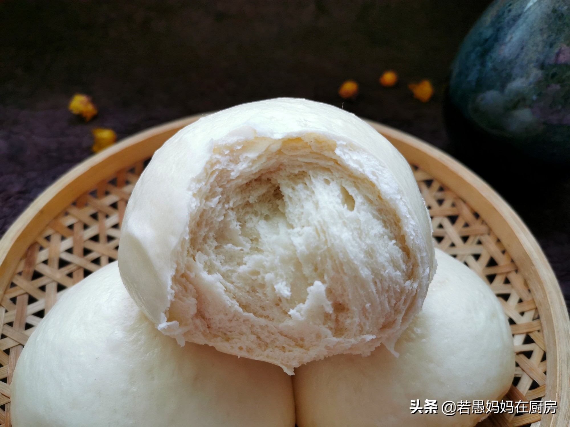 山东戗面馒头正宗做法全过程,戗面馒头工厂化做法