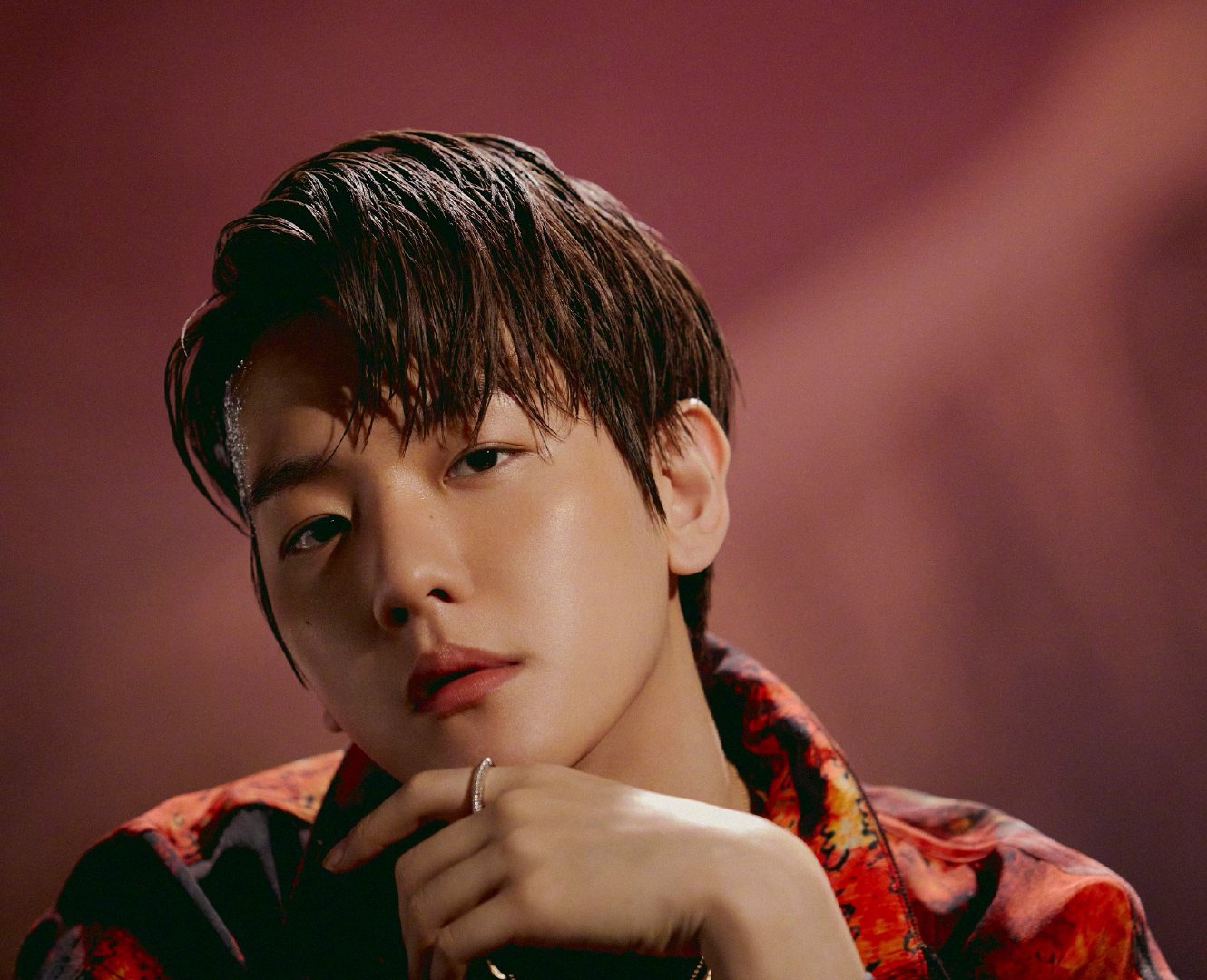 exo五巡演唱会边伯贤朴灿烈互动,exo回归专辑伯贤图片